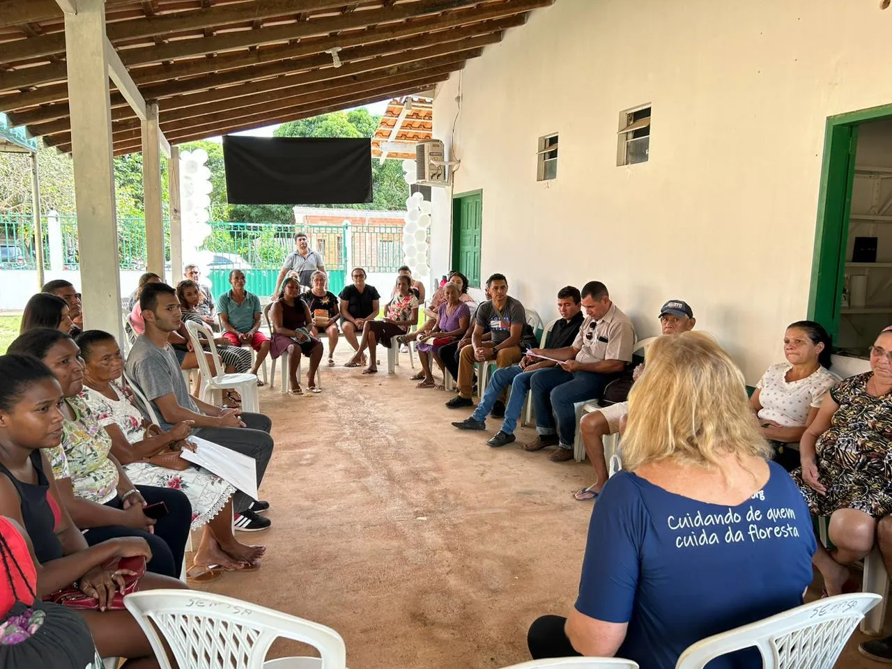 Atendimento psicológico em grupo em comunidade ribeirinha